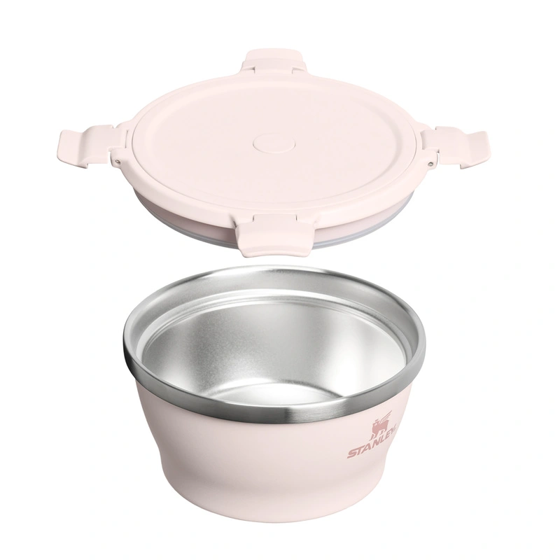 Stanley - miska termiczna ze szczelną
pokrywką
Fresh-To-Table 0,94 l Rose Quartz