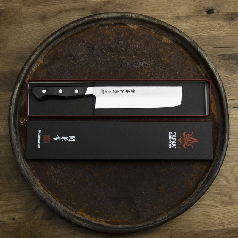 Kanetsune - YH-3000 Aogami#2/SS Nóż Nakiri 16,5 cm