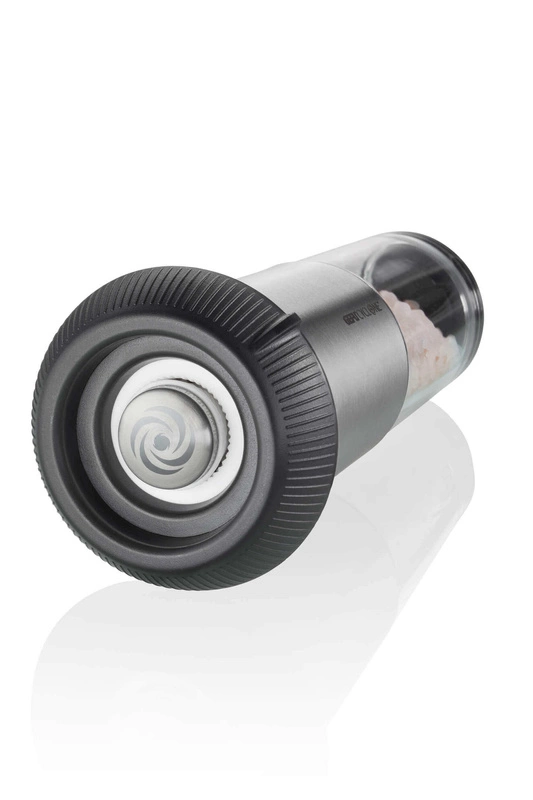 GEFU - młynek do soli i pieprzu M, srebrny X-PLOSION®