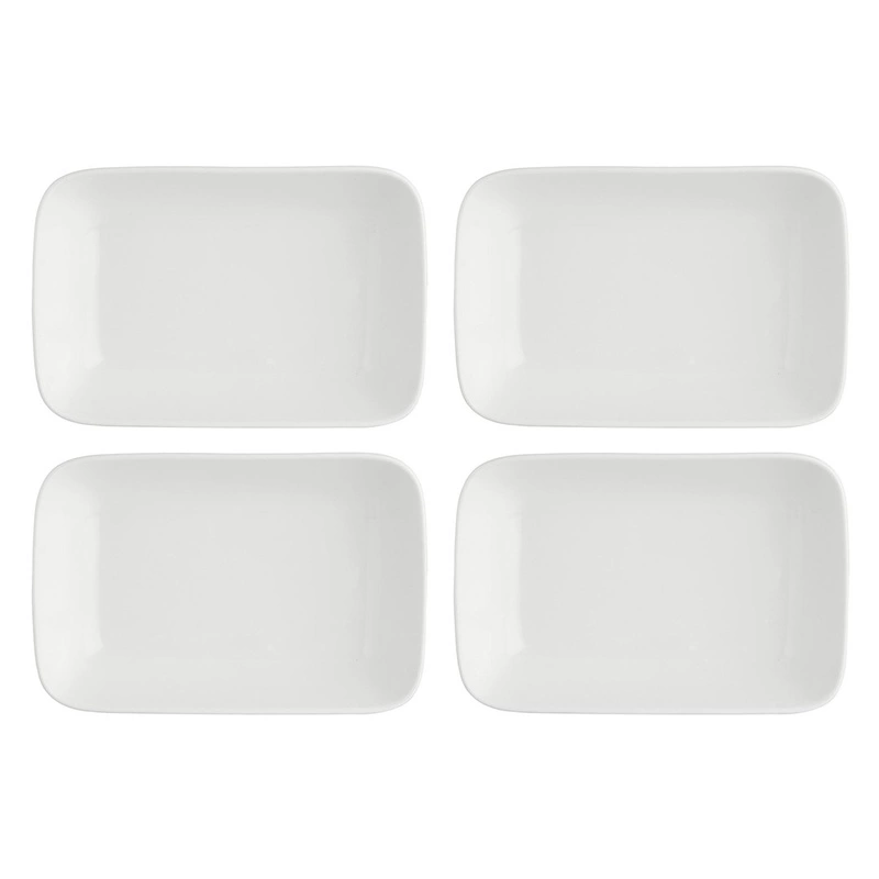 La Porcellana Bianca - zestaw 4 misek prostokątnych 22x15 cm Essenziale New Age
