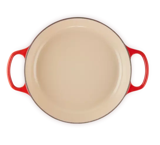 Le Creuset - garnek patelnia Gourmet Signature 26 cm 2,2 l wiśniowy