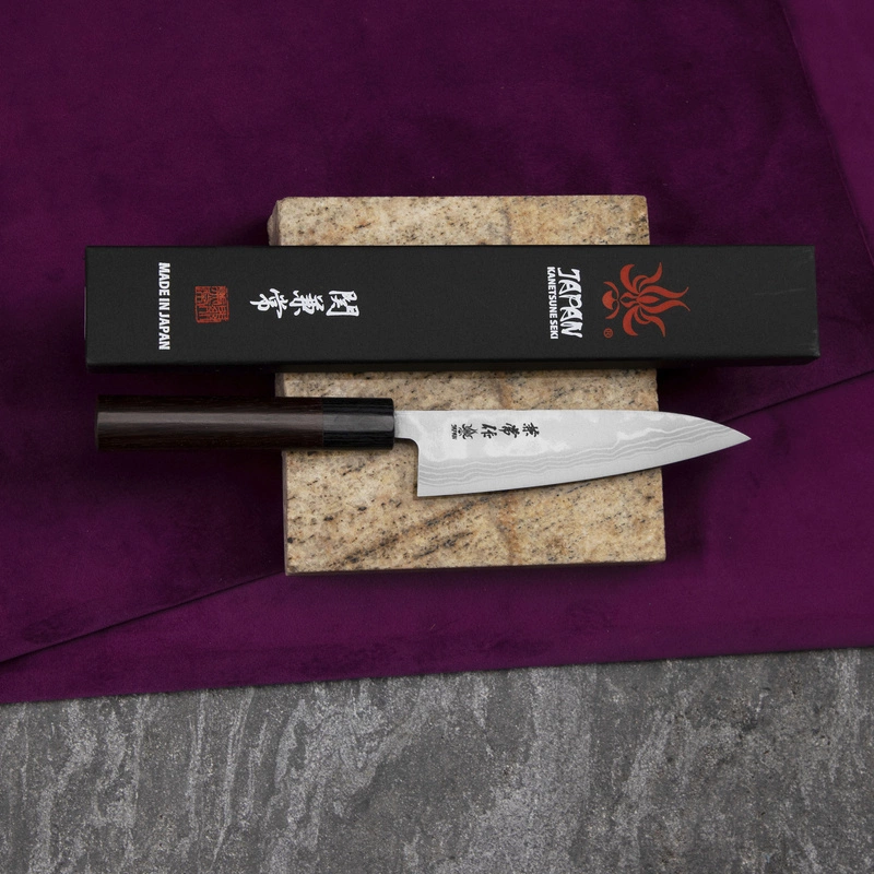 Kanetsune - Zen-Bokashi Aogami#2 Nóż uniwersalny 13,5 cm