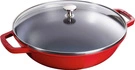 Staub -  żeliwny wok czerwony 30 cm