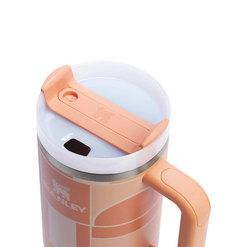 Stanley - Quencher H2.O FlowState™ Tumbler 1.18 L Apricot Court Geo