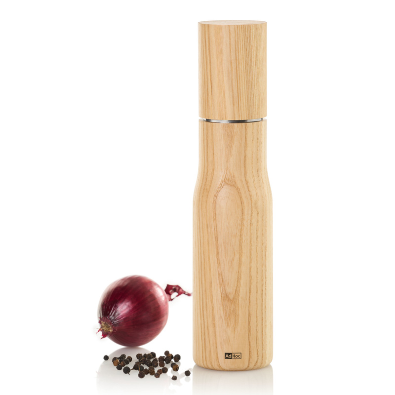 AdHoc - Młynek do pieprzu lub soli Levo L, jesion jasny