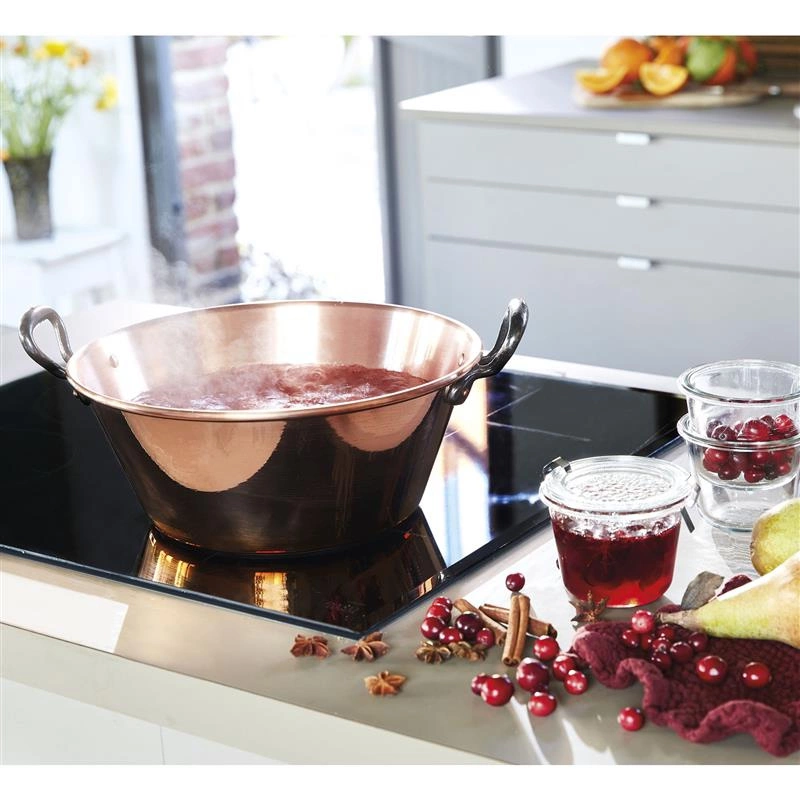 Spring - garnek do dżemu, miedź, 3,0 l, śred. 26 x 11,5 cm CULINOX