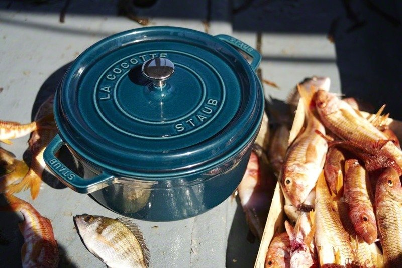 Staub - garnek brytfanna morska 2,6 l 22 cm