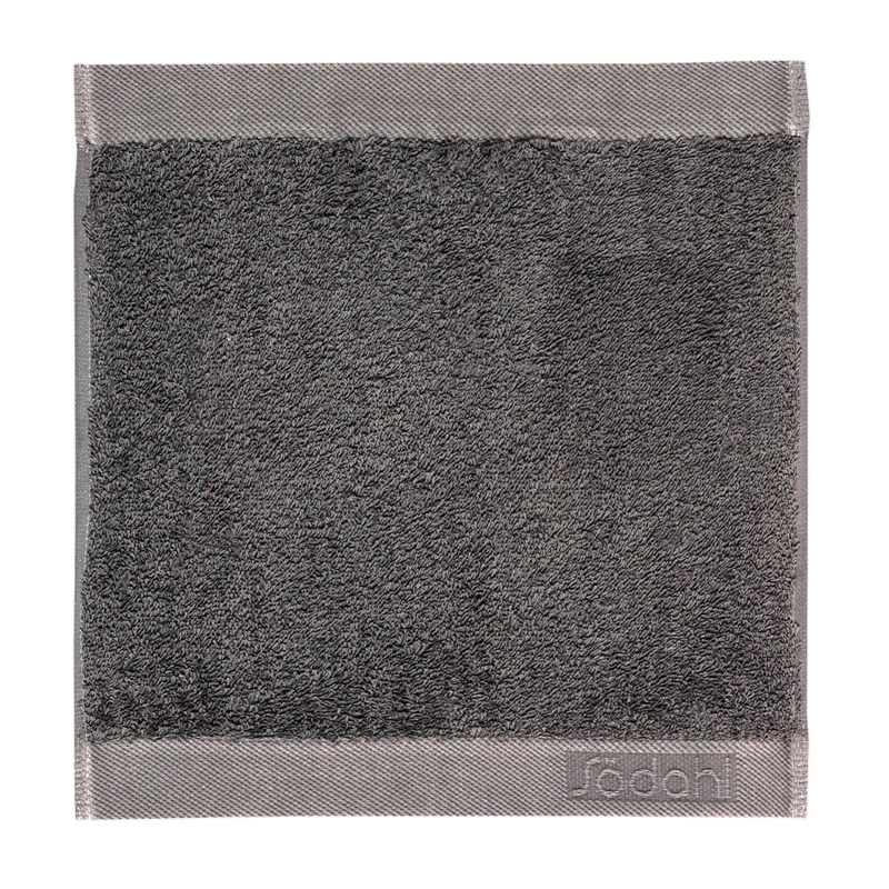 Södahl - Ręcznik do twarzy 30 x 30 cm Comfort organic grey