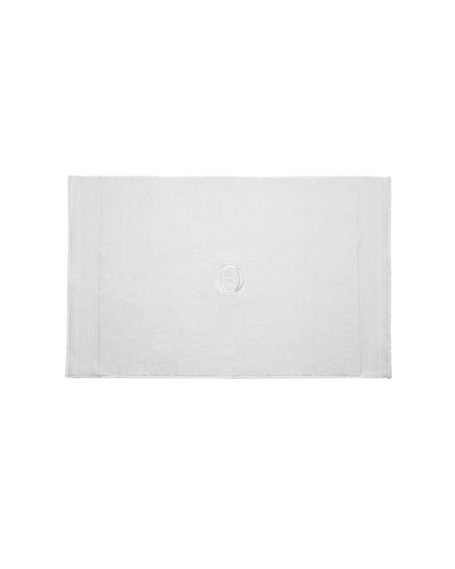 Officine Monogram - Dywanik łazienkowy Monogam Linea 60x100cm biały