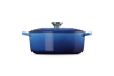 Le Creuset - brytfanna żeliwna emaliowana Signature 33 cm 7,5 l azure