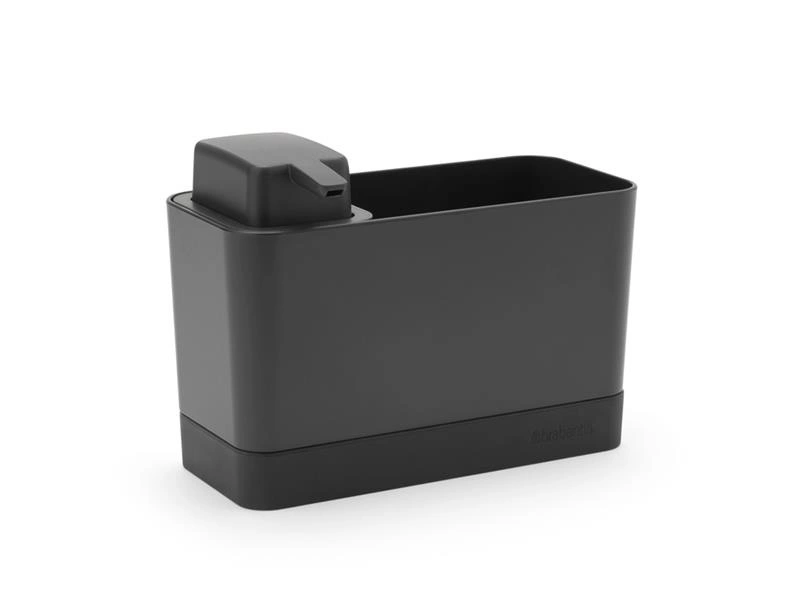 Brabantia - Zestaw organizer i dozownik do mydła SinkSide ciemnoszary