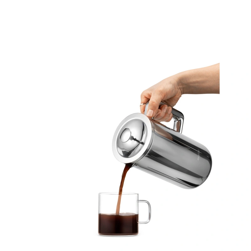 Aarke - French Press/ zaparzacz tłokowy - stal nierdzewna