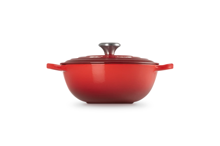 Le Creuset - La Marmite garnek żeliwny wiśniowy 24 cm