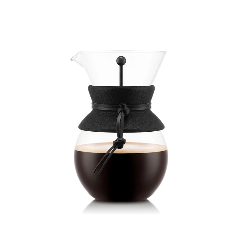 Bodum - zaparzacz do kawy z filtrem stałym Pour Over 1L Cork - Dark Roast