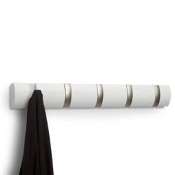 Umbra - wieszak z haczykami Flip - biały