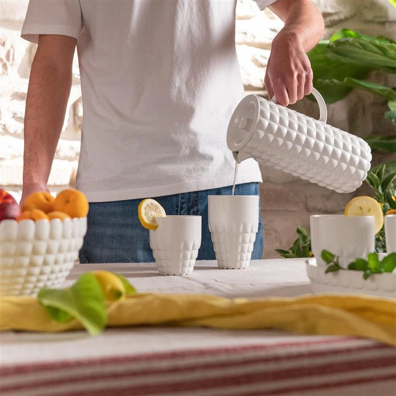 Guzzini - Dzbanek mlecznobiały TIFFANY