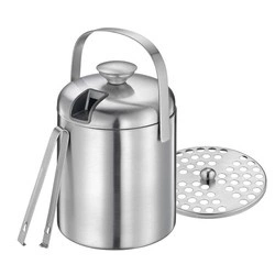 Cilio - wiaderko na lód, stal nierdzewna, 1,3 l, śred. 14 x 19 cm Freddo