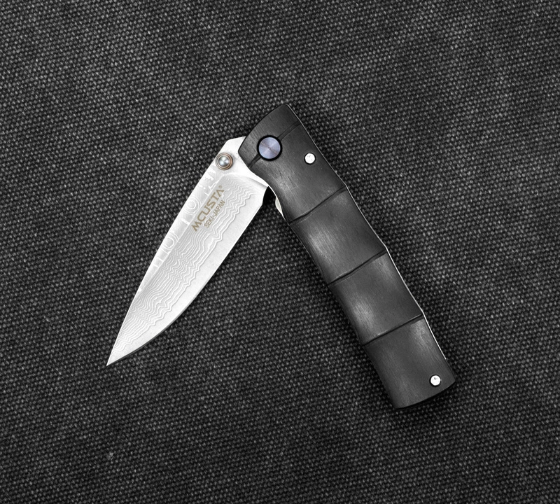 Mcusta - Shinra Emotion Black Pakka Damascus VG-10 6,5 cm