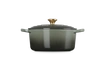 Le Creuset brytfanna żeliwna emaliowana Signature okrągła 22 cm  3,3l thyme