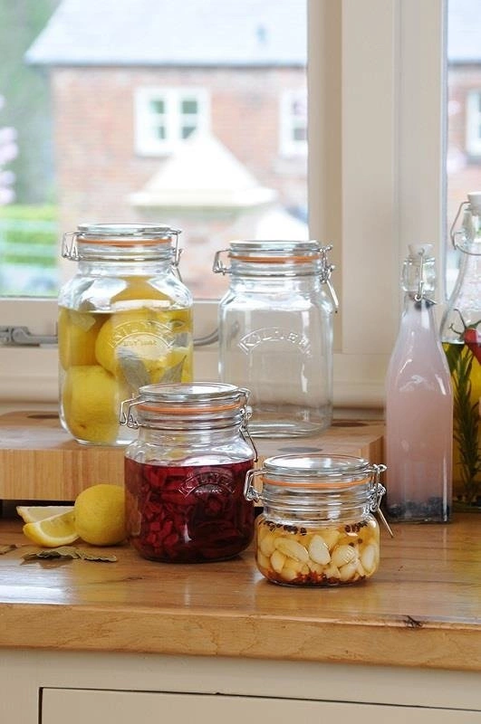 Kilner - Słoik 0,5l, Square Clip Top Jar