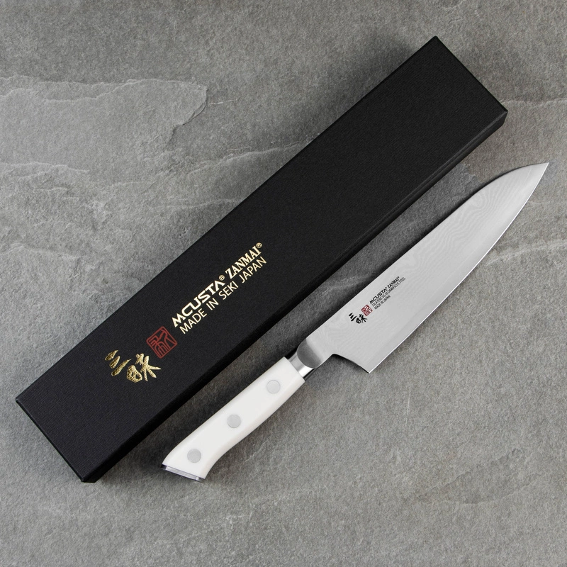 Mcusta Zanmai - Classic Damascus VG-10 Corian Nóż Szefa 18cm