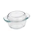 Kuchenprofi - naczynie żaroodporne z pokrywką, szkło borokrzemowe, śred. 18 x 11,5 cm Elsass