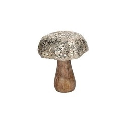 RITUALI DOMESTICI - STUDIO54 Zestaw 4 figurek dekoracyjnych grzyb M