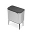 Brabantia - kosz na śmieci Bo Touch Bin 33L (3 x 11) stal matowa FPP 
