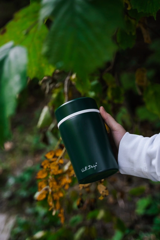 Vialli Design - Termos obiadowy 500ml FUORI zielony