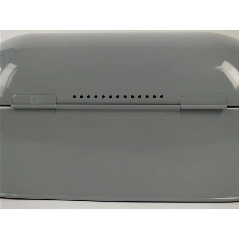 Kela - chlebak metalowy, 44x21,5 cm, szary Frisco