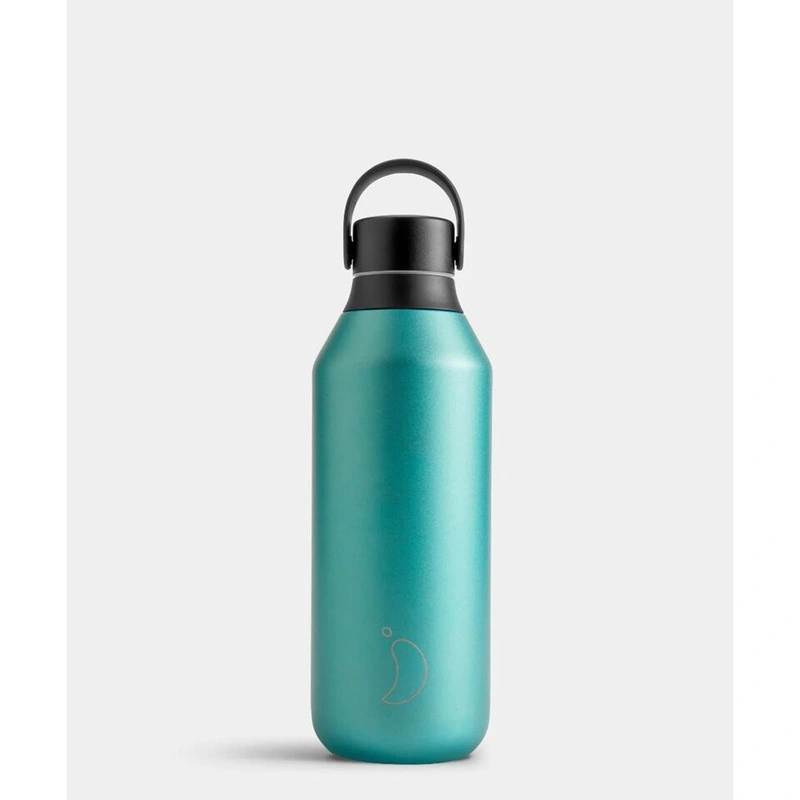 Chilly's Bottles - Butelka termiczna Chilly's | 500ml | Matowy metalik, Atlantis