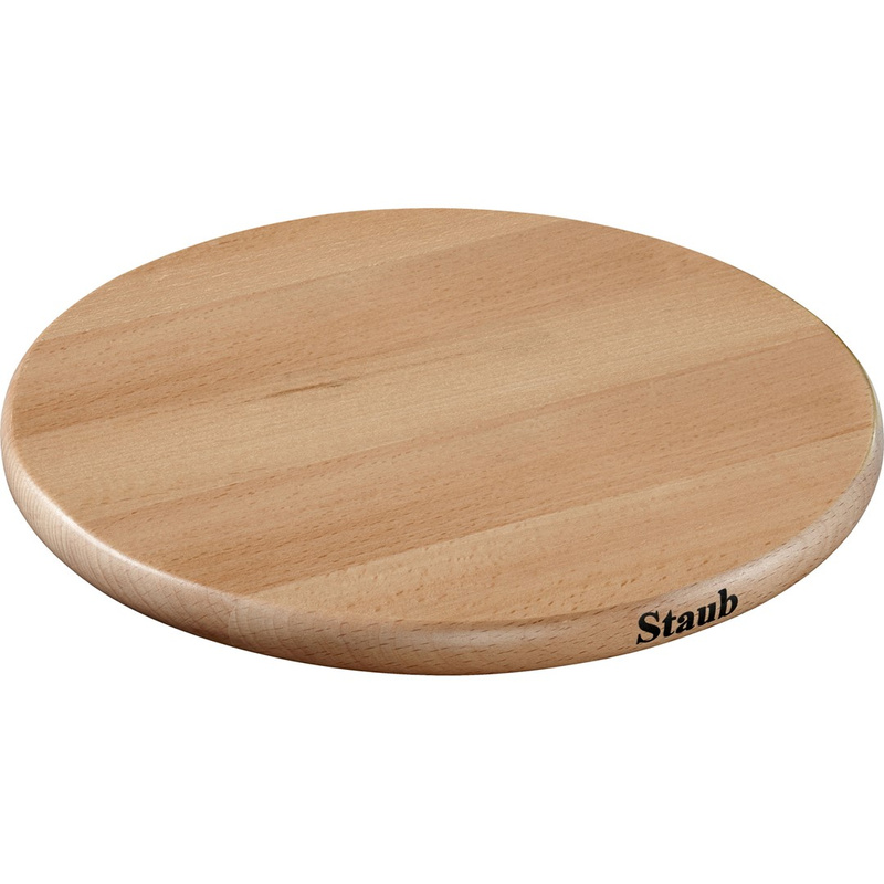 Staub - drewniana podstawka pod garnek żeliwny magnetyczna 16.5 cm