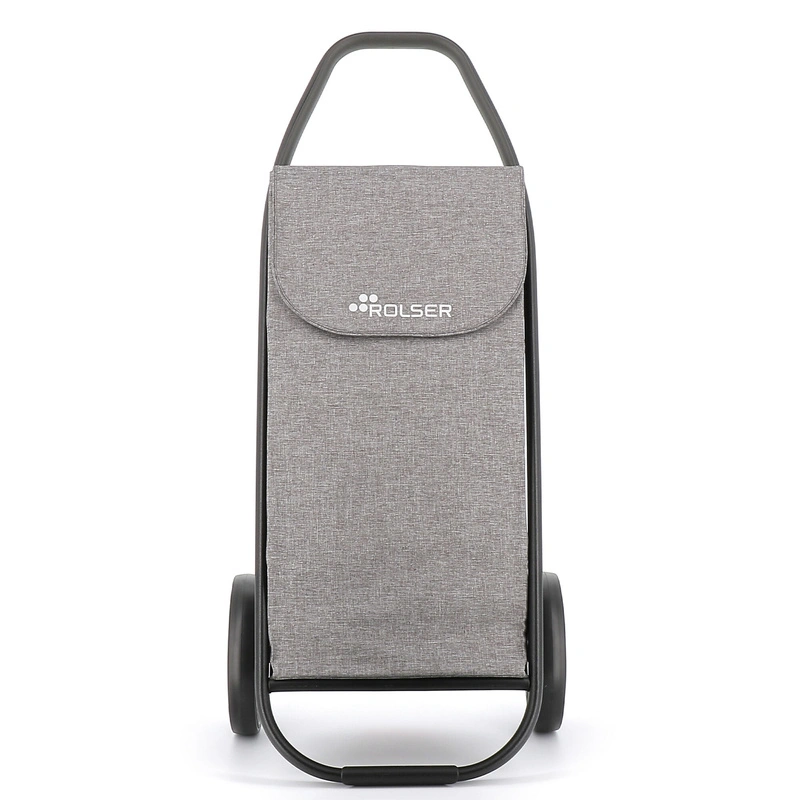 Rolser - Wózek na zakupy Com Tweed 8 Black Tube szary