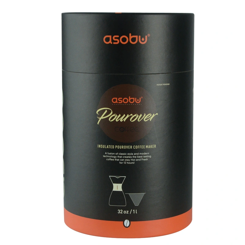 Asobu - Zaparzacz do kawy POUR OVER WOOD, 1,18L