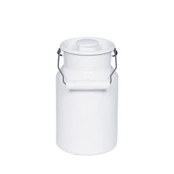 Riess - Kanka do mleka ceramiczna wąska 1l Classic WEISS