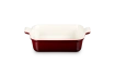 Le Creuset - Kwadratowa forma do pieczenia 23 x 23 cm garnet
