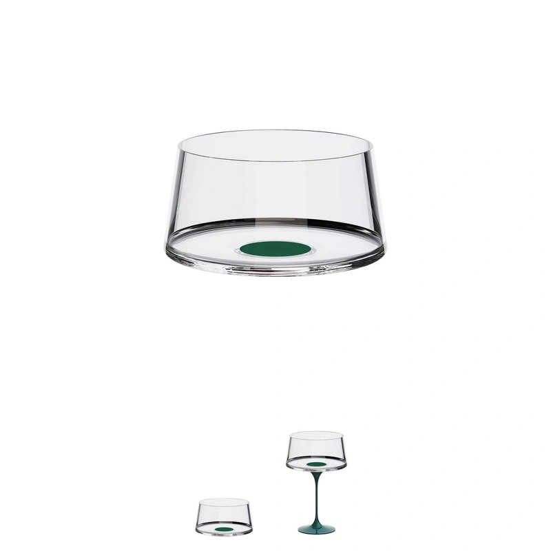 Trebonn - SplitGlass-Klieliszek do szampana szeroki green 2 sztuki