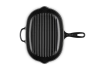 Le Creuset - patelnia żeliwna grillowa 32 cm Czarny Mat