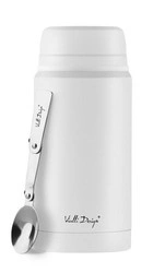 Vialli Design - Termos obiadowy 750ml FUORI biały