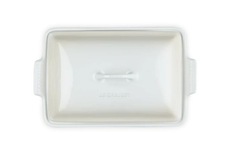 Le Creuset - Prostokątna ceramiczna forma do pieczenia 3,8 l meringue