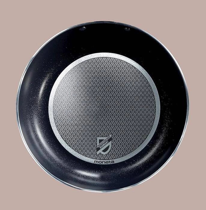 Moneta - Rondel 16 cm Rose Gold Diamant, indukcja