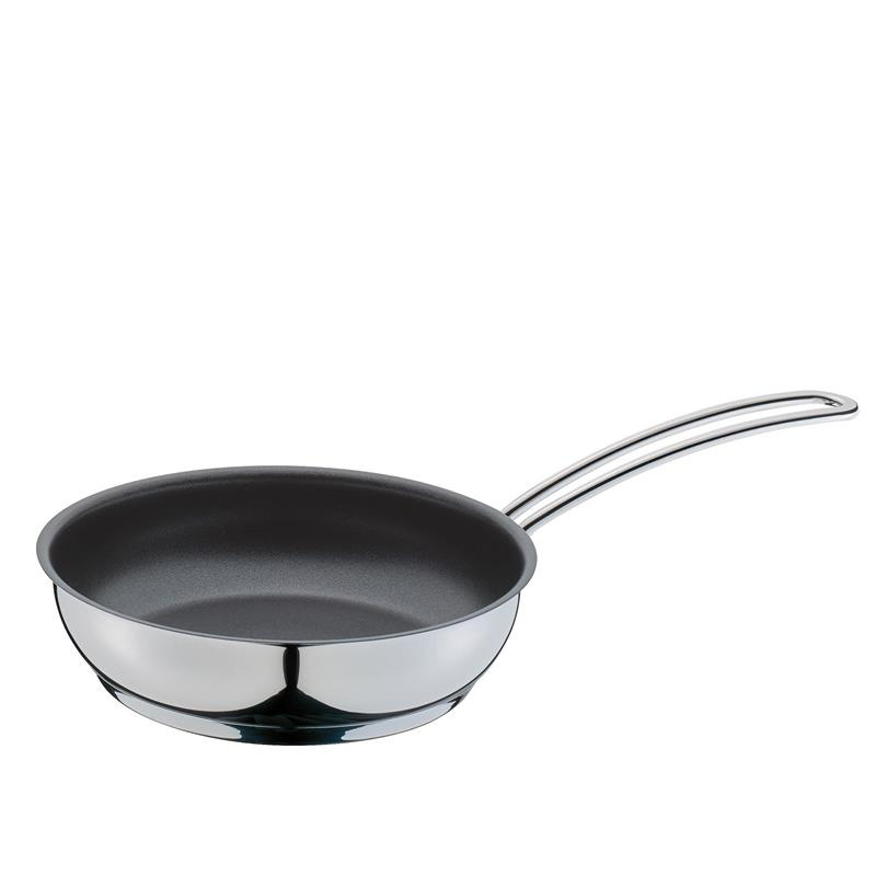 Kuchenprofi - mini-patelnia z powłoką nieprzywierającą, stal nierdzewna, śred. 18 cm Pisa