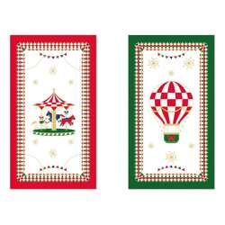 Rose&Tulipani - x MAS CAROUSEL Zestaw 2 ręczników kuchennych 68 x 36 cm