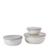 Mepal - Zestaw 3 misek Cirqula 350 750 1250 Nordic White