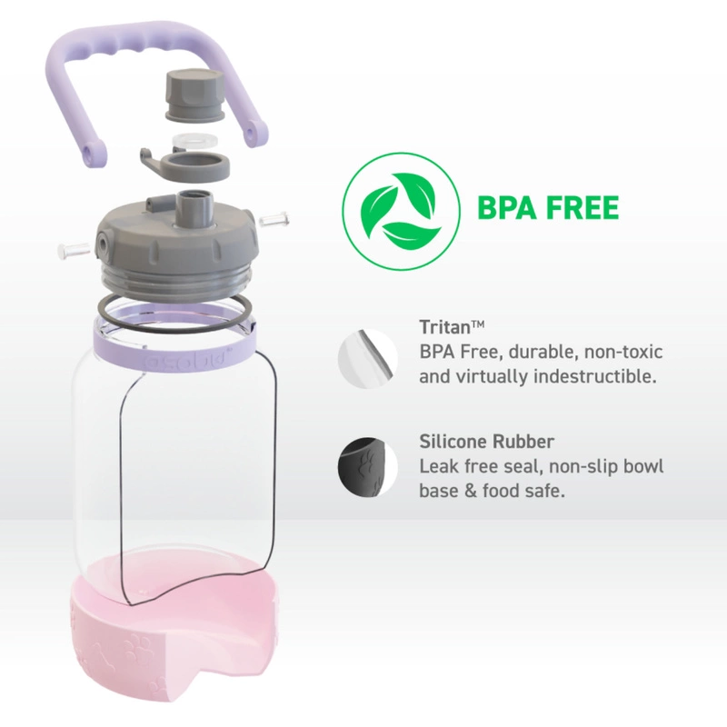 Asobu - Butelka THE BARKELY PINK, 1,48L