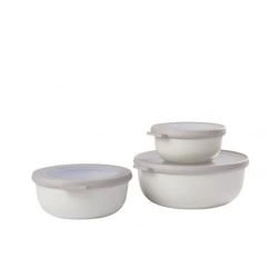 Mepal - Zestaw 3 misek Cirqula 350 750 1250 Nordic White