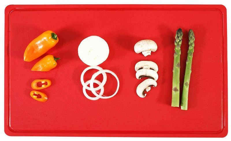 CandL - Duża mata kuchenna do krojenia 53x32,5 czerwona