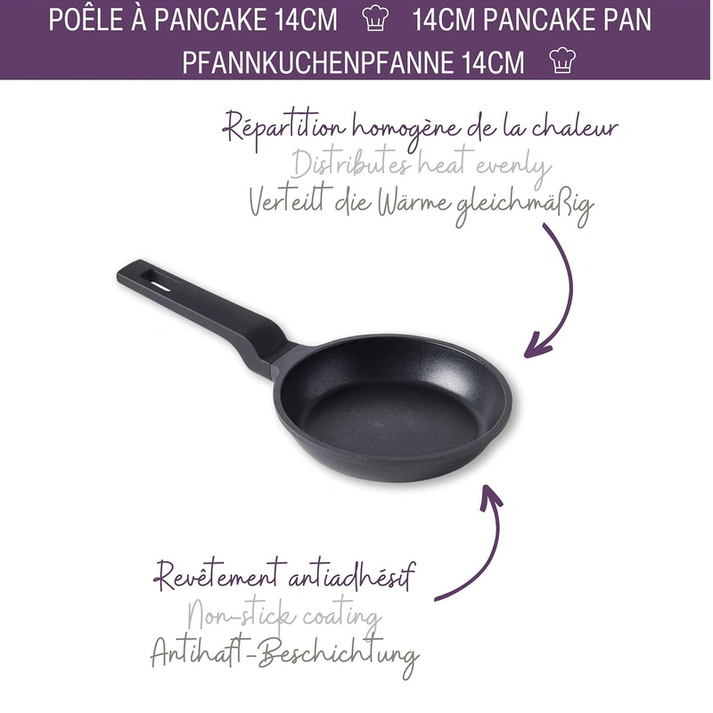 MASTRAD - Patelnia do Pancake 14cm