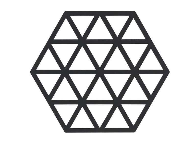 Zone Denmark - Podkładka pod naczynia Triangles L16 czarna