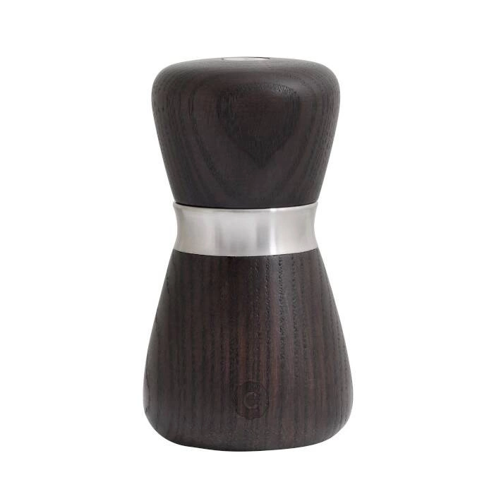 Crush Grind - Młynek drewniany 10cm, popielaty brąz, Kyoto